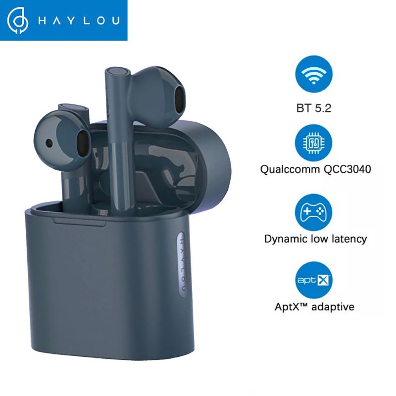 Tai Nghe True Wireless Haylou T33 Bluetooth 5.0 ( Phiên Bản Nâng Cấp Haylou) - Hàng Chính Hãng