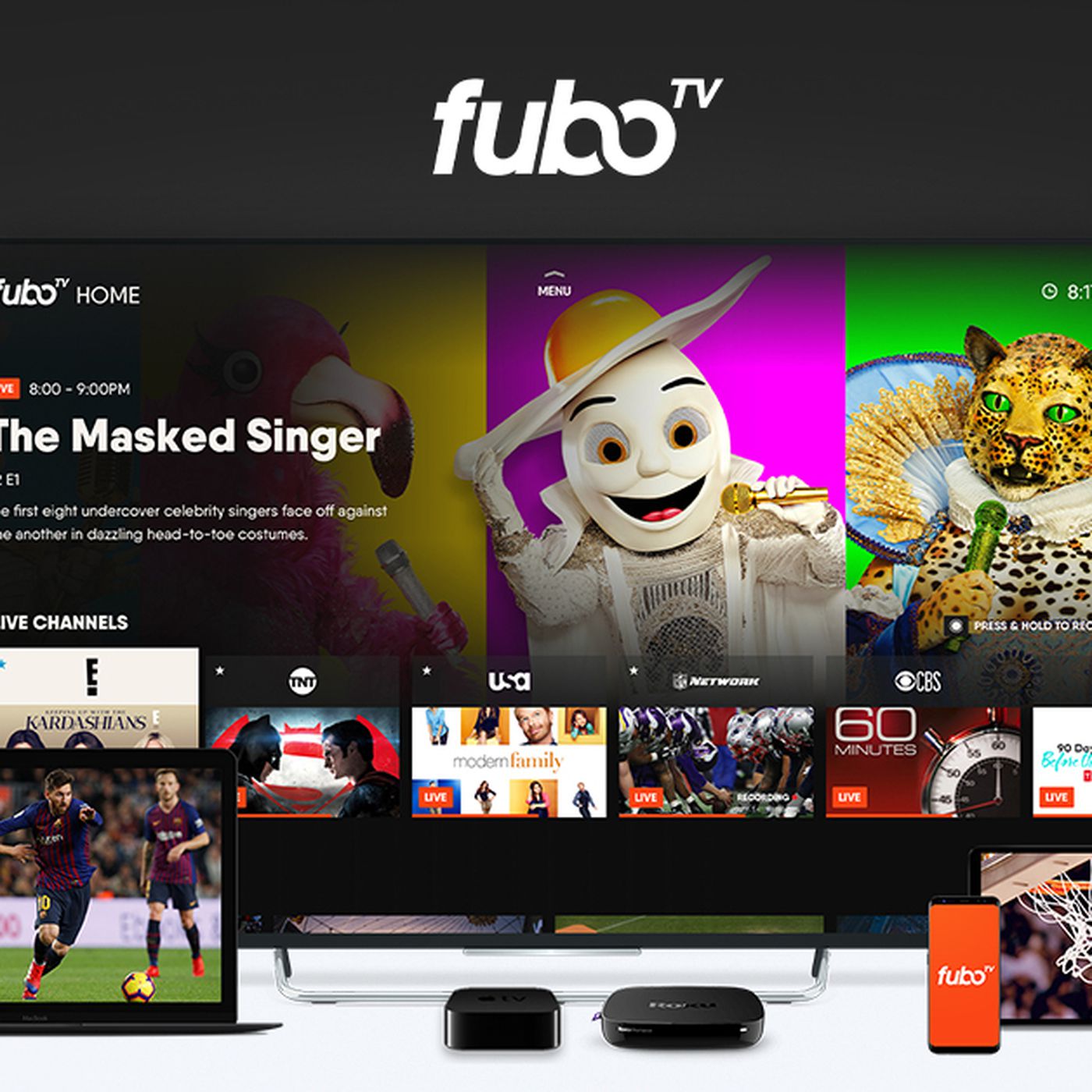 Tài khoản Fubo TV Pro truyền hình trực tuyến qua internet không cần cáp [Voucher Gamikey]