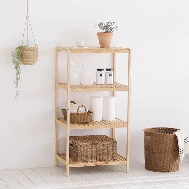 Kệ dép , kệ gỗ, kệ đa năng gỗ tự nhiên, gỗ thông nhập khẩu ngang 55cm