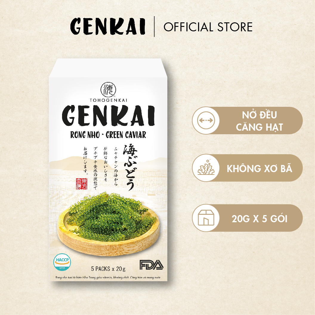 Rong Nho GENKAI 100g (20g x 5 gói)