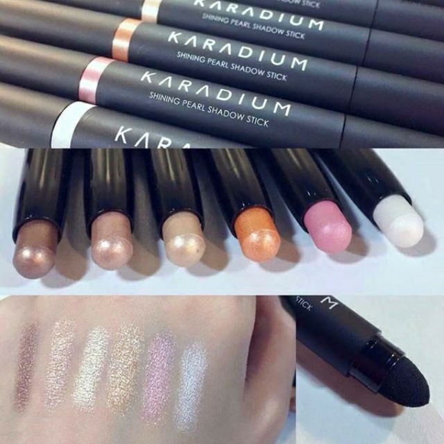 Nhũ mắt dạng bút sáp Karadium Shining Pearl Shadow Stick