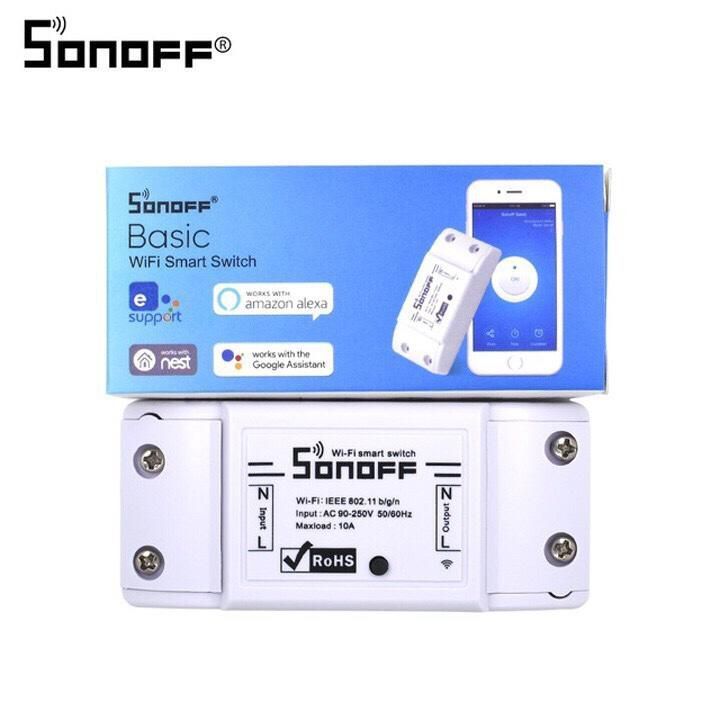 Sonoff basic công tắc thông minh sonoff basic điều khiển từ xa qua wifi 3g 4g