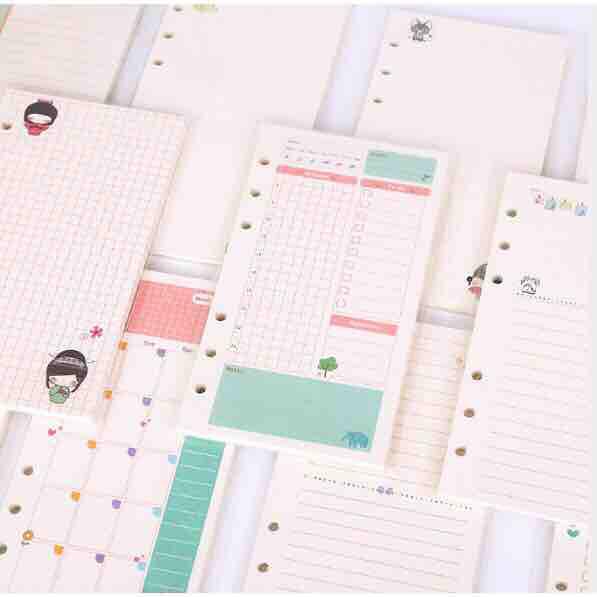 Giấy refill màu a6