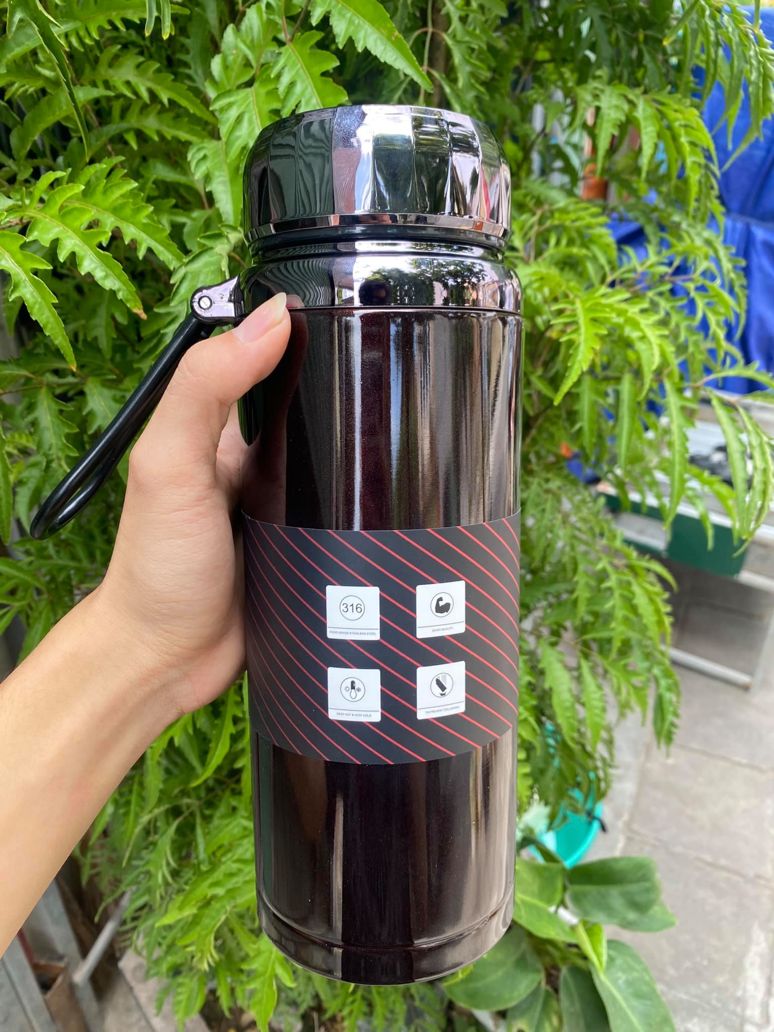 Bình giữ nhiệt vacuum cup cao cấp 1.5l - giữ nóng giữ lạnh