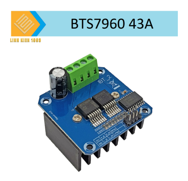 Mạch điểu khiển động cơ dc bts7960 công suất 43a