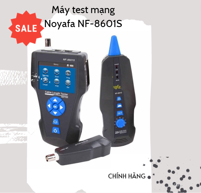 Máy Test Mạng Noyafa NF-8601S - Hàng chính hãng