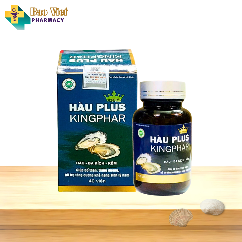 Viên uống sinh lý nam Hàu Plus Kingphar 40v