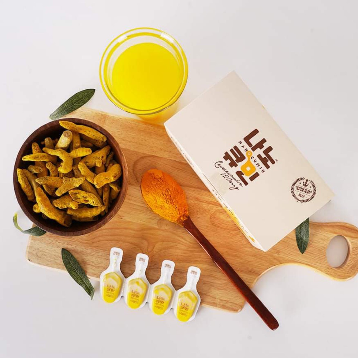 Tinh chất nghệ Nano Curcumin Hàn Quốc Gon NanoCumin x 32 tép
