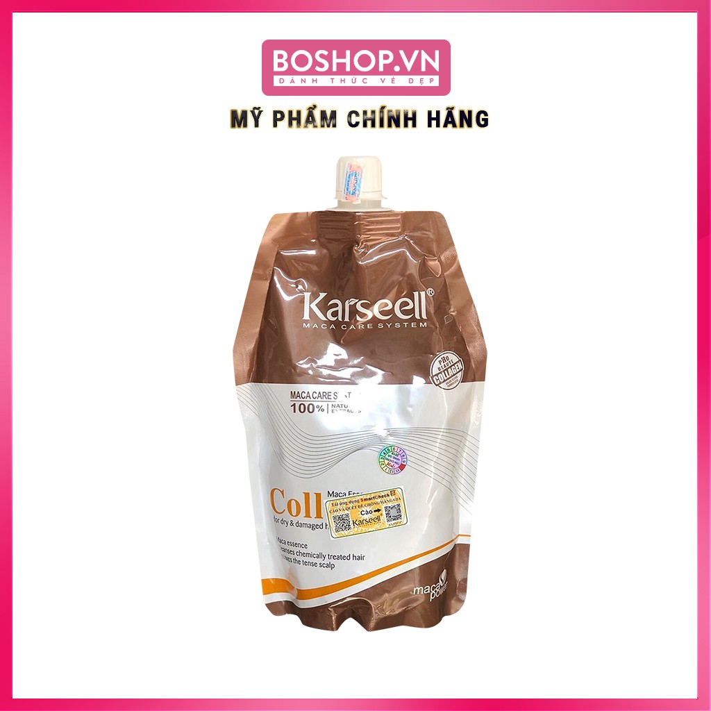 Dầu Hấp Phục Hồi Tóc Karseell Collagen Maca 500ml