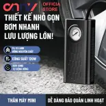 Máy bơm hơi cầm tay mini có thể sạc lại chất lượng cao với thiết kế nhỏ gọn, đa chức năng và theo dõi áp suất lốp.