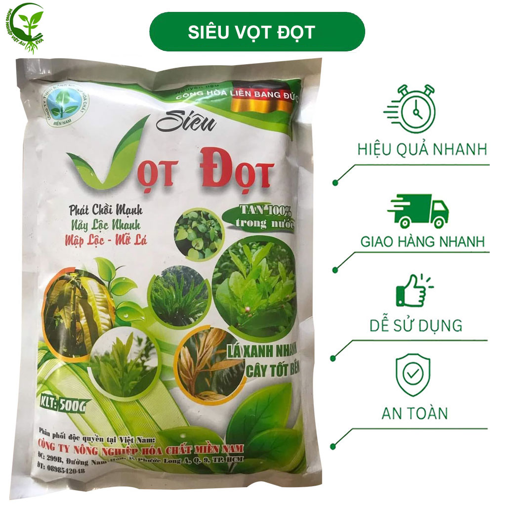 Phân bón siêu vọt đọt 500g hiệu quả cao eva57 vietau