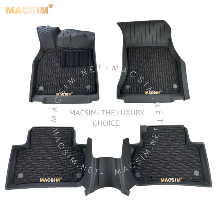 High-Quality 2-Layer Car Floor Mats for Audi Q5 2018+ Brand Macsim 3W, Made of Tpe Material Giá 8,000,000 Đồng*Miễn phí vận chuyển