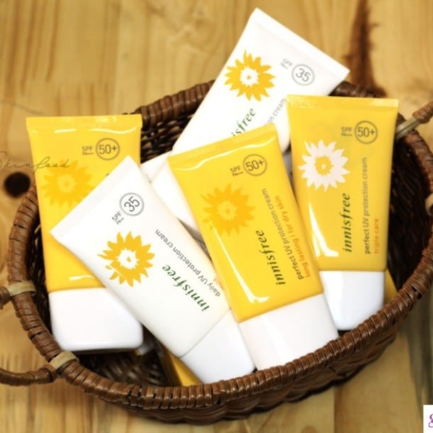 Combo 2 kem chống nắng innisfree