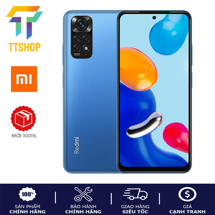 Điện thoại Xiaomi Redmi Note 11 - Mới nguyên seal - Hàng chính hãng