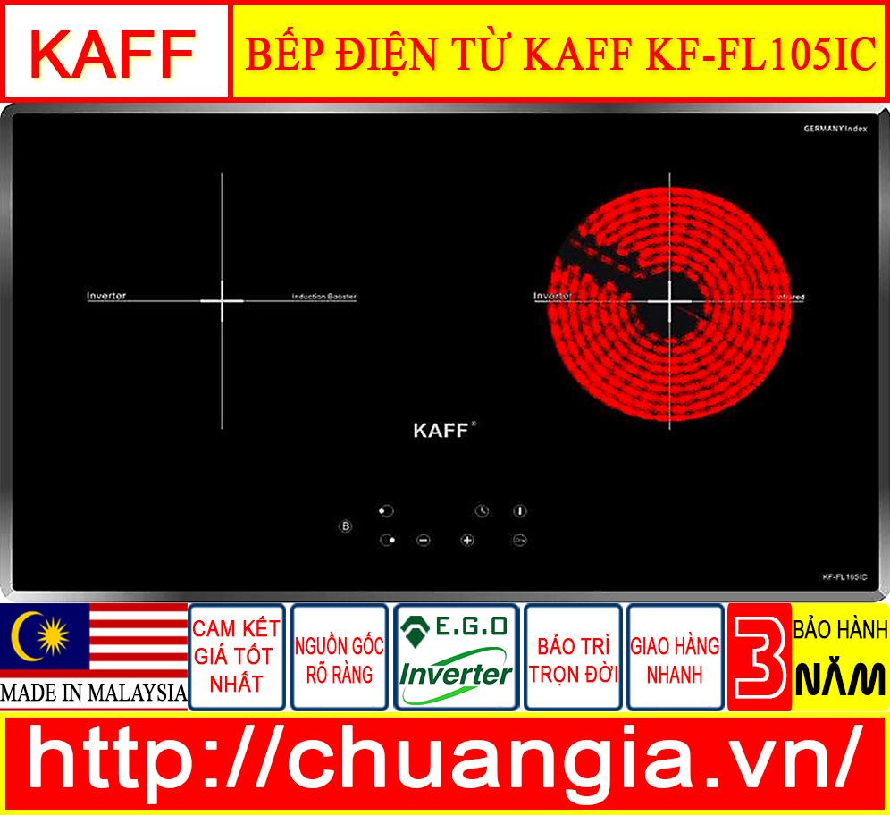 Bếp Điện Từ KAFF KF 105IC Made In Malaysia, Bếp Điện Từ Kaff, Bếp Điện Từ Giá Rẻ, Bếp Điện Từ Kết Hợp, Bếp Từ Kết Hợp Hồng Ngoại