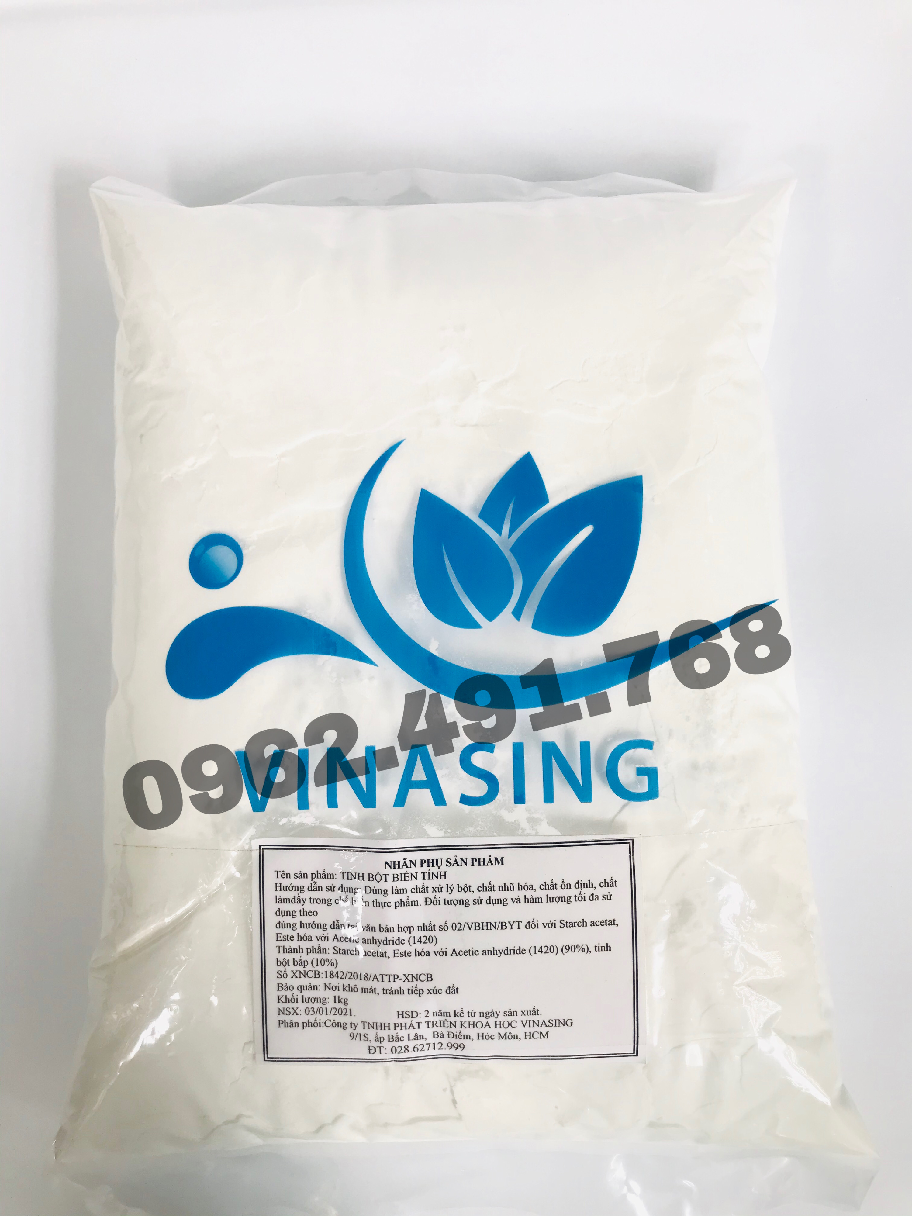 [HCM]Bột Biến Tính làm chất độn dùng nhiều cho chả lụa chả chiên