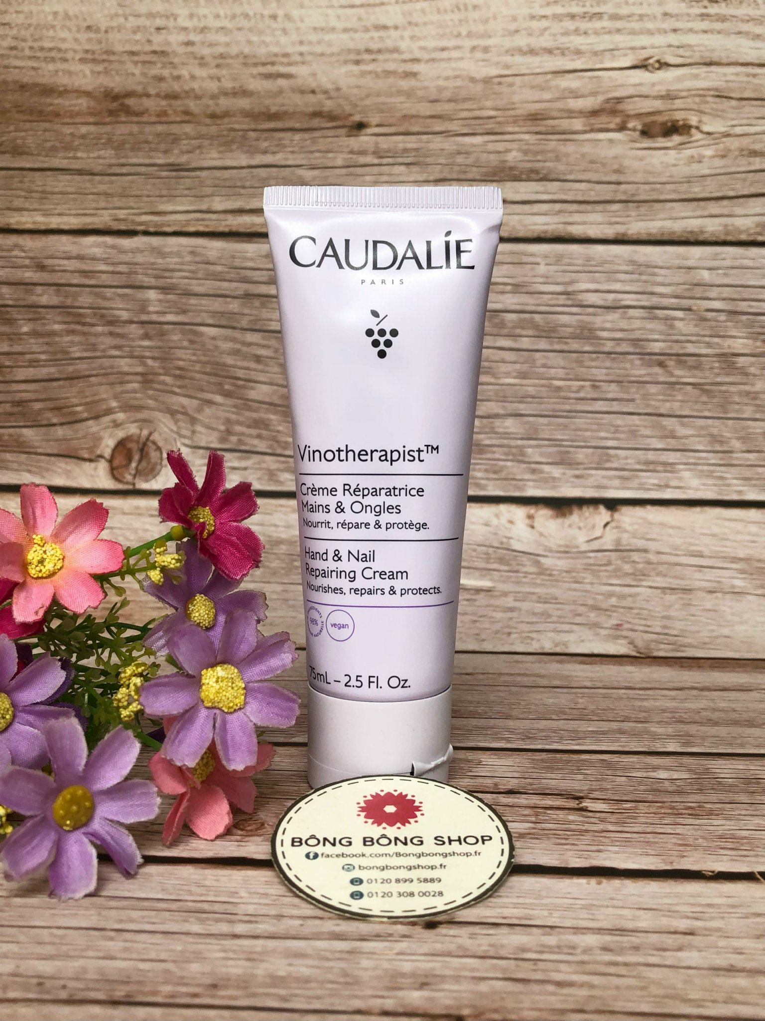 Kem dưỡng da tay và móng Caudalie Vinotherapise
