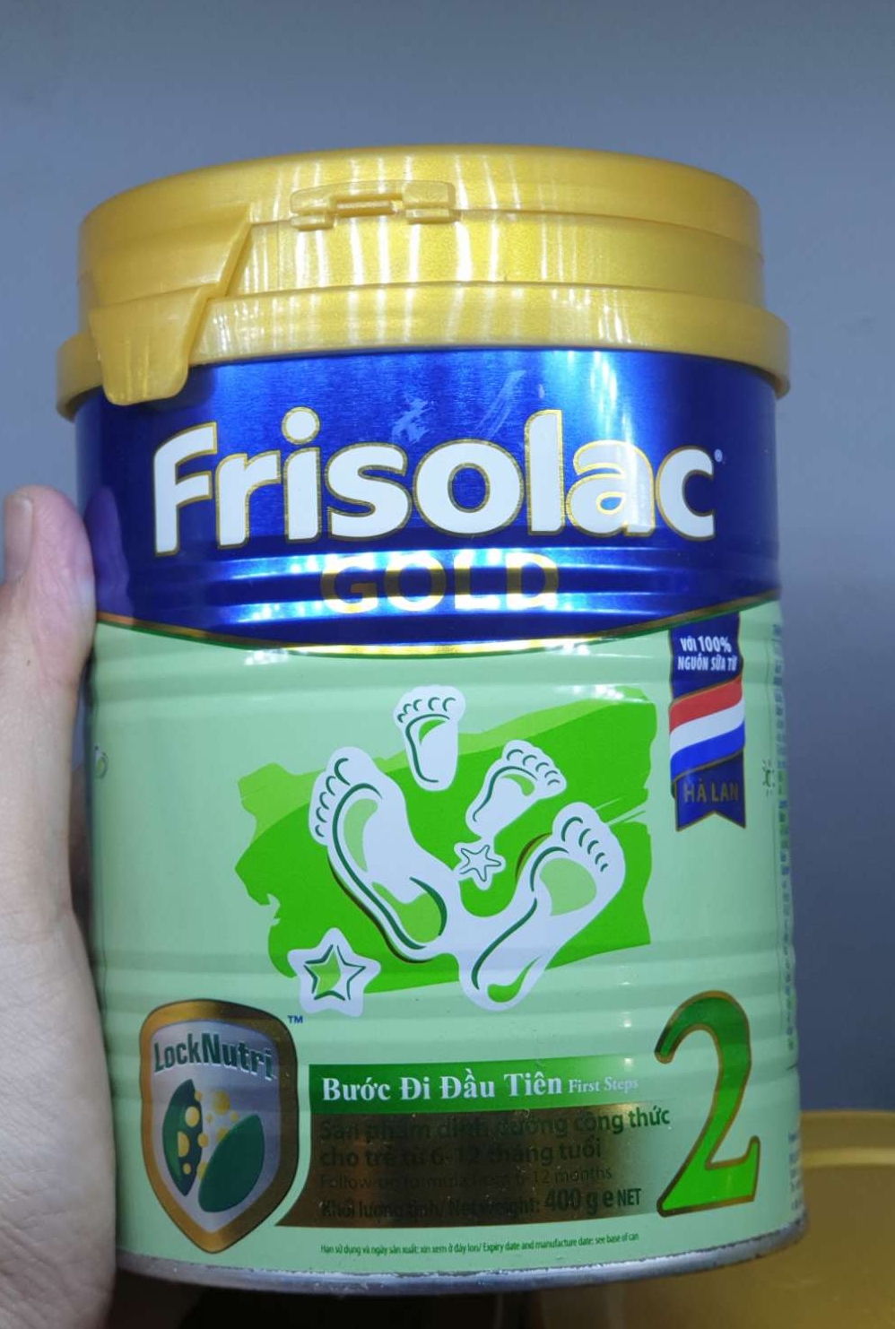 Sữa bột frisolac gold 2 400g