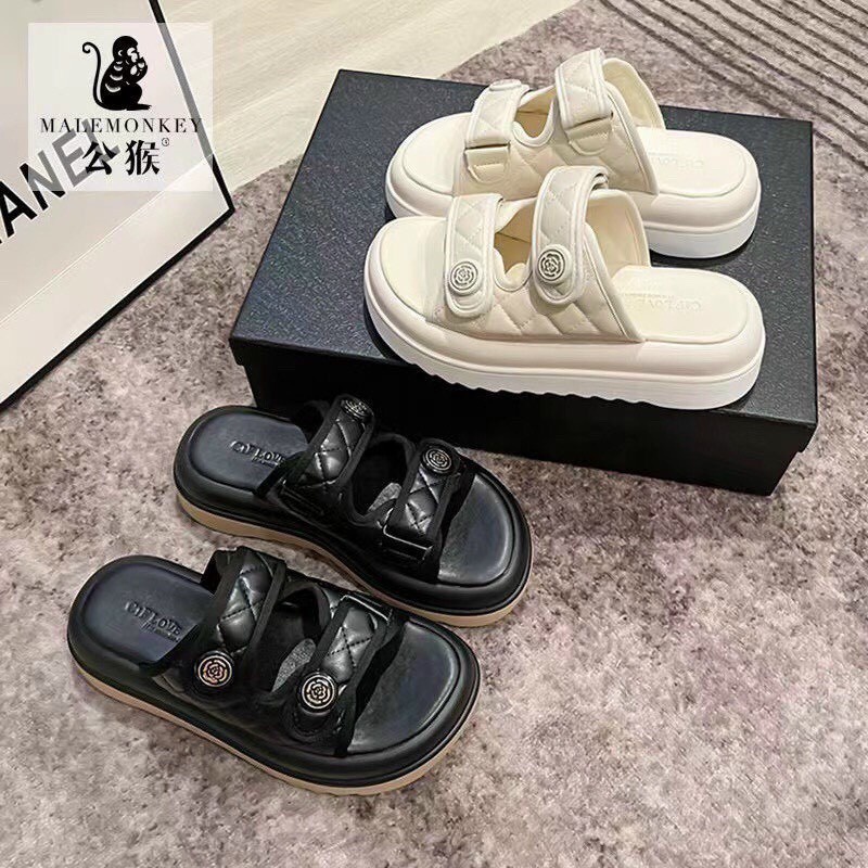 Dép lê độn đế tăng chiều cao hai quai da 🔥hottrend🔥 mẫu mới nhất msple019