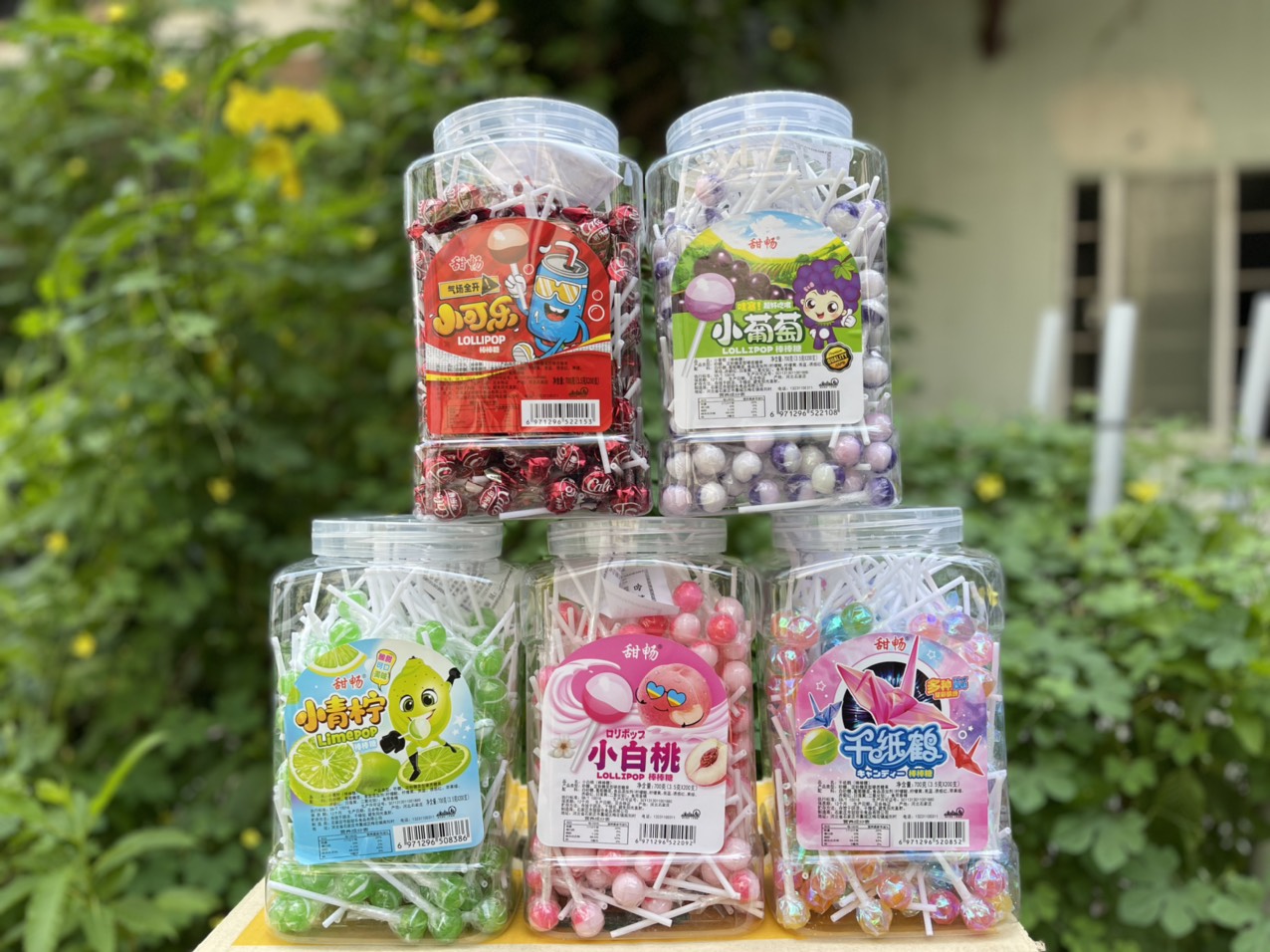 [Hũ 200 que] Kẹo Mút Mini Trái Cây Cầu Vồng Cho Bé [SIÊU XINH][SIÊU NGON][HOT HOT]