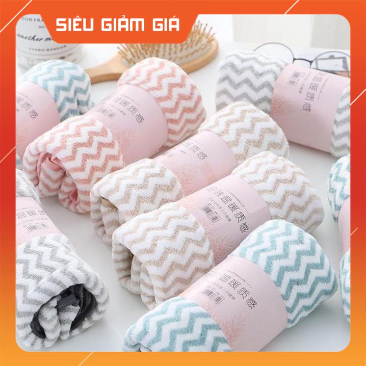 Khăn lau mặt lông cừu siêu mịn kích thước 30x50cm