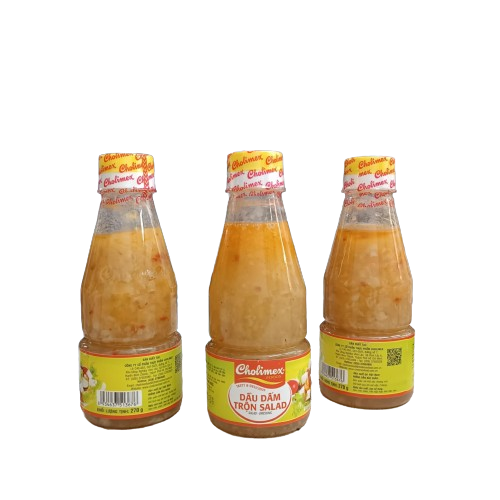 Dầu dấm trộn salad Cholimex ăn là nghiền chai 270g