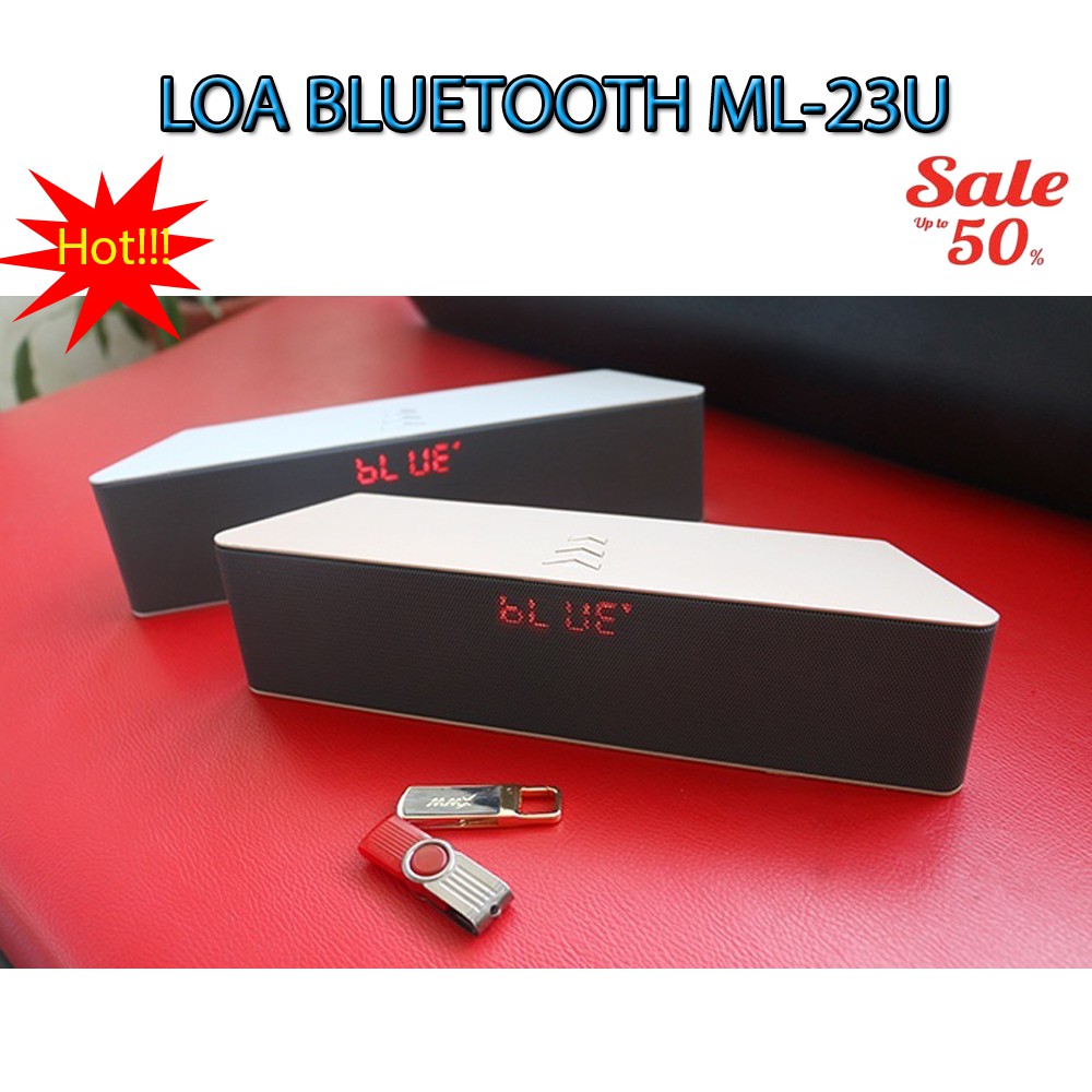 Gia mach loa sieu tramLoa siêu trầm ML23U cao cấp loa bluetooth siêu bass chuẩn âm thanh HD bảo hành 1 đổi 1