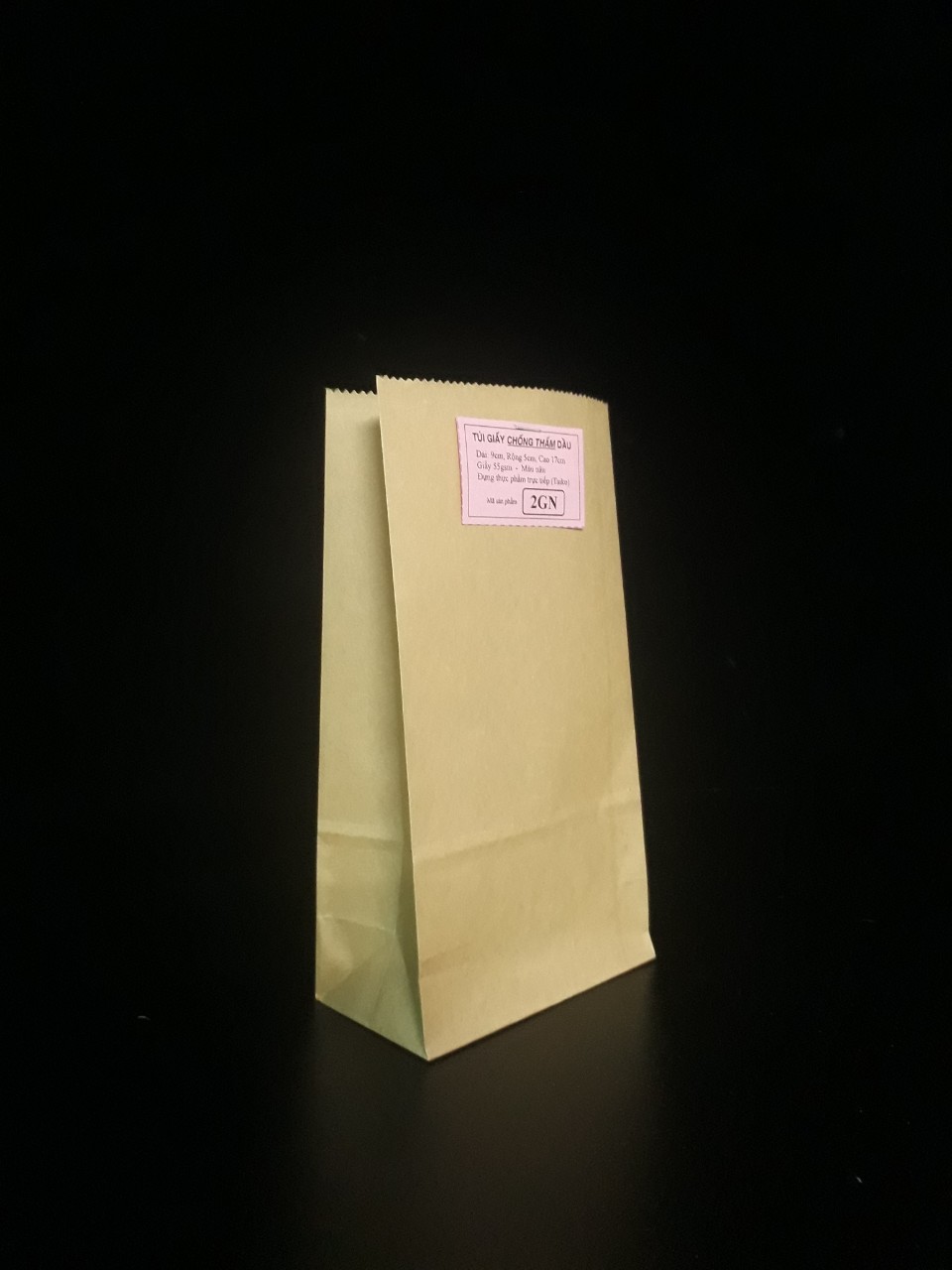 Túi giấy CHỐNG THẤM DẦU đựng thực phẩm (combo 500 túi)