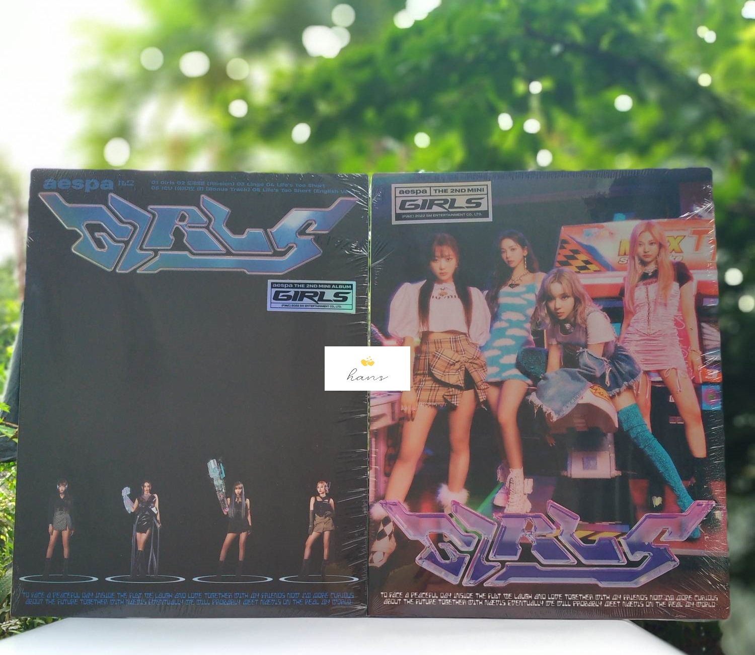 (có sẵn-nguyên seal) aespa - 2nd mini album [girls] (kwangya ver. / real world ver. / digipack ver.)