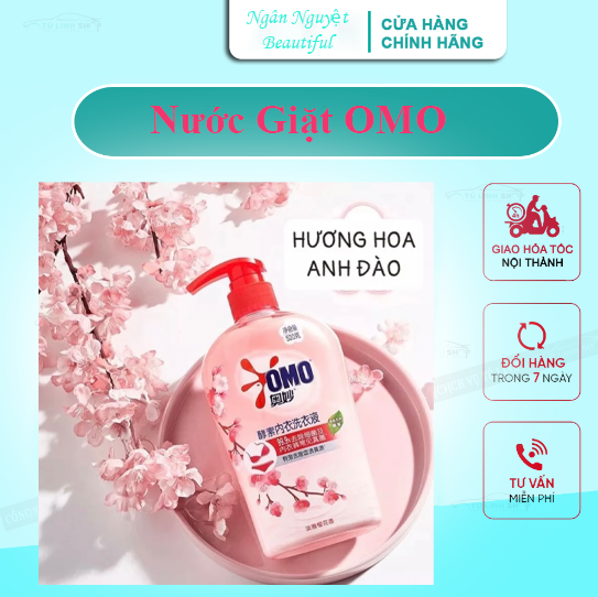 Nước giặt OMO chuyên dụng cho đồ lót