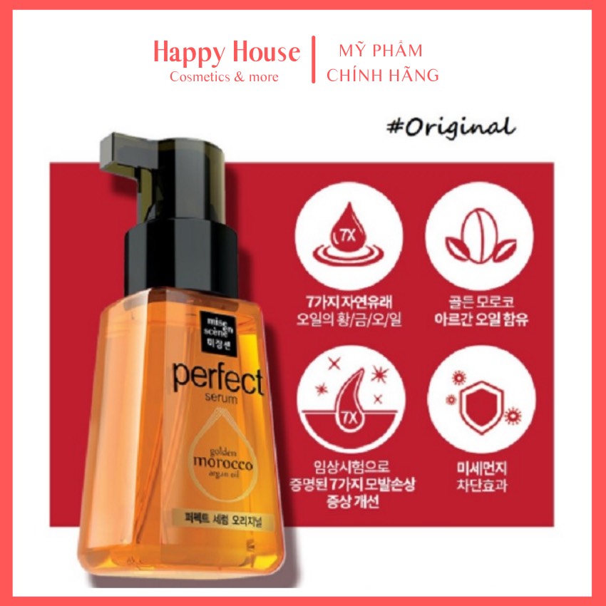 (NEW 2020)Tinh Chất Dưỡng Tóc Miseen Scène Perfect Repair Hair Serum 80ml- Happy House