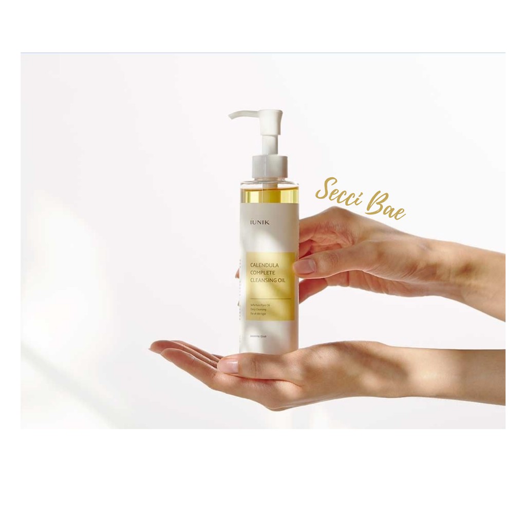 Dầu tẩy trang iUNIK Calendula Complete Cleansing Oil 200ml