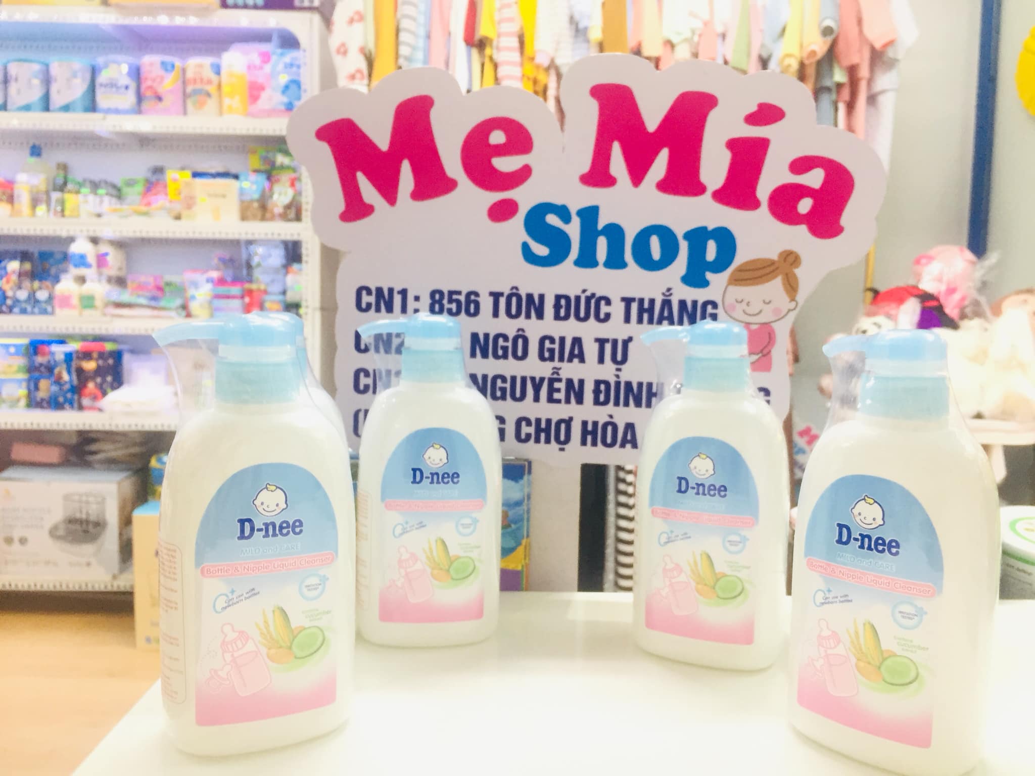 Nước rửa bình Dnee Đại Thịnh Nước rửa bình sữa Dnee
