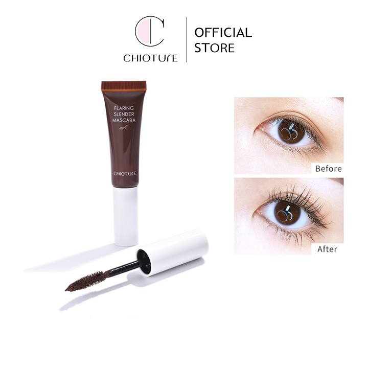 Mascara chuốt mi. Chuốt mi Chioture, Chuốt mi dạng tuýp làm mi cong dài tự nhiên, dụng cụ chuốt mi không trôi màu