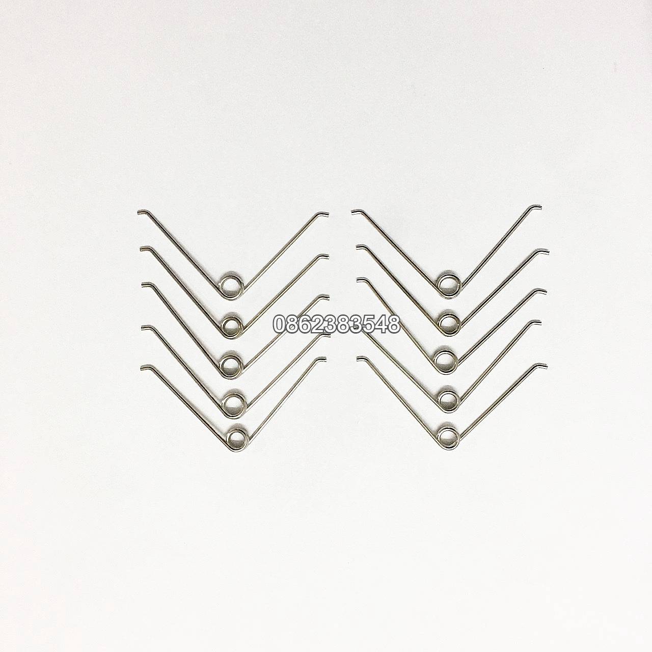 Bộ 10 lò xo tặng thêm 2 Lò xo kéo cắt cành (loại chữ V)