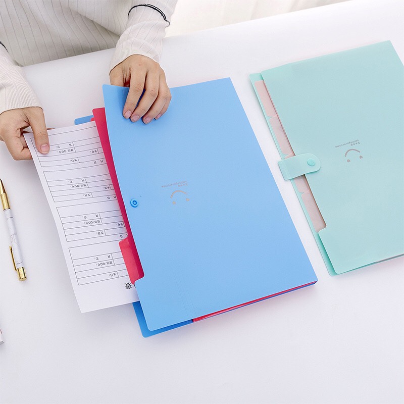 File đựng tài liệu A4 12 ngăn HAPPY