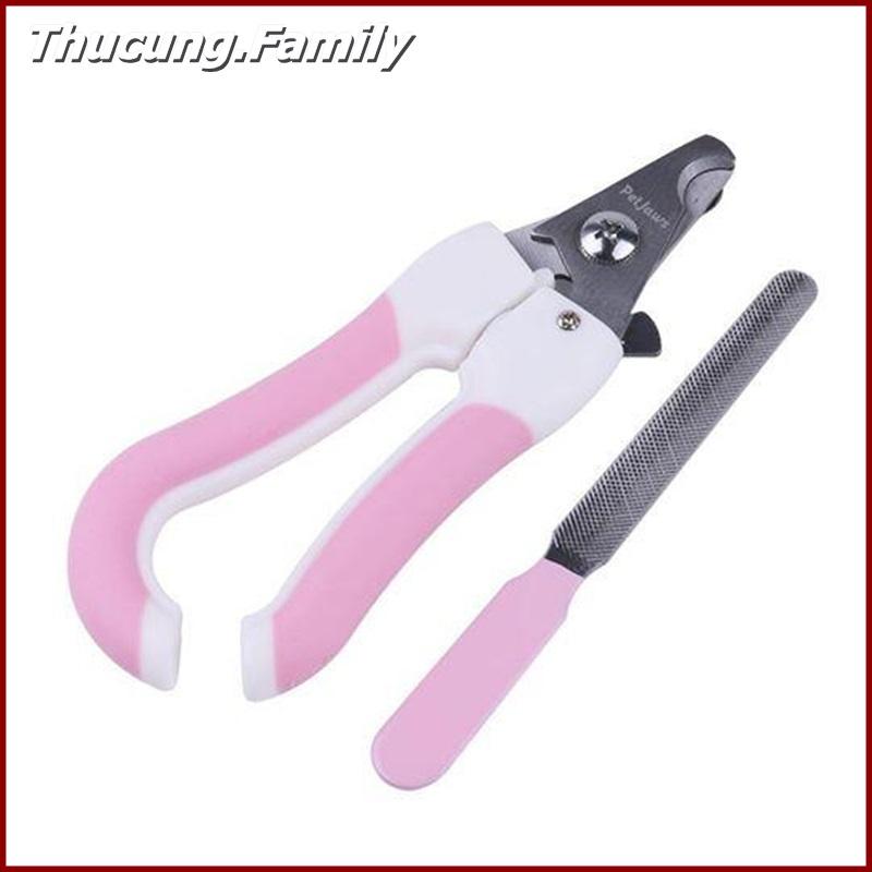 Bộ kềm cắt- dũa móng cho chó mèo. size s dưới 8kg.