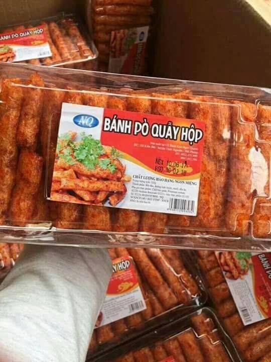 Bánh bò quẩy hộp