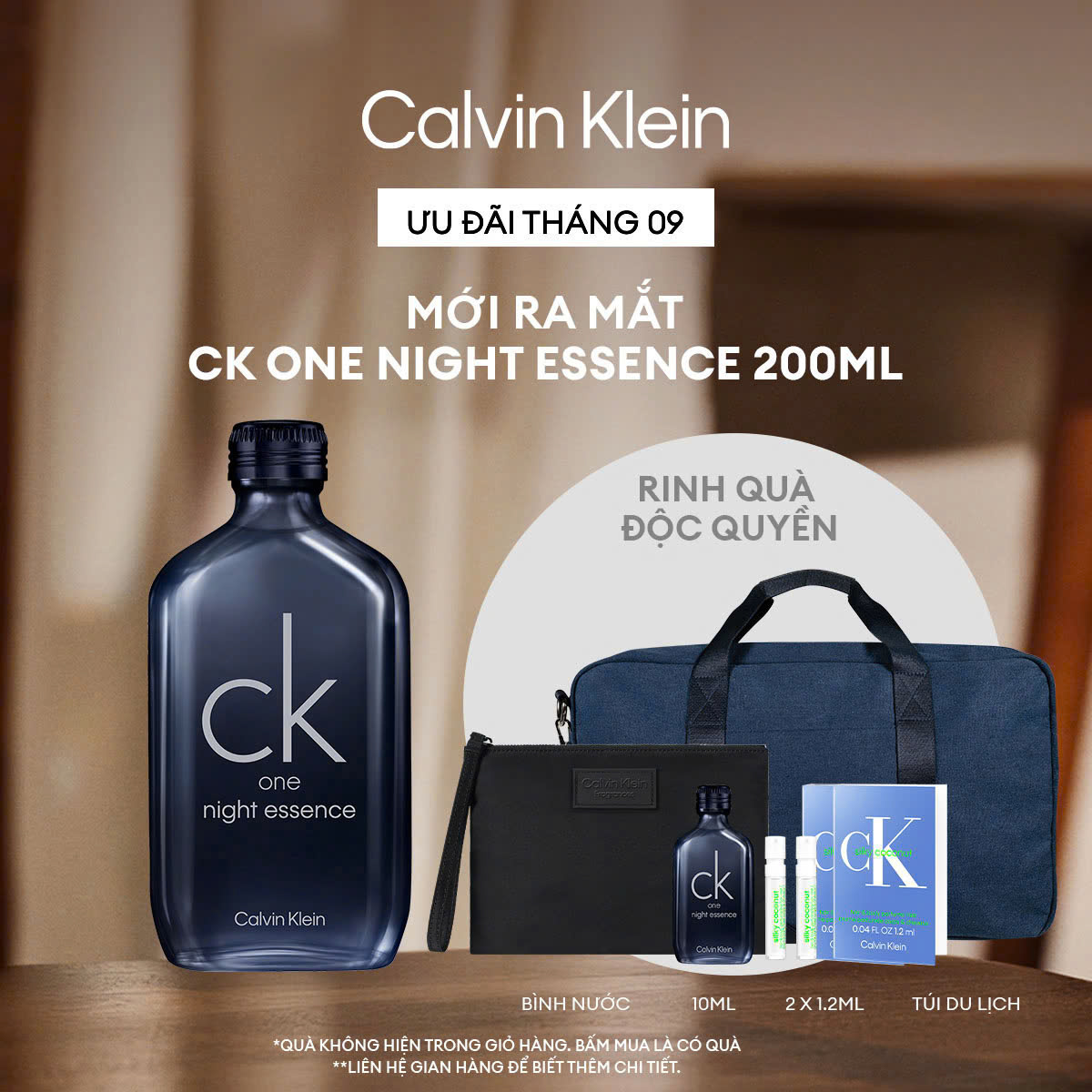 Nước hoa Nam Nữ Calvin Klein CK One Night Essence Parfum 200ml