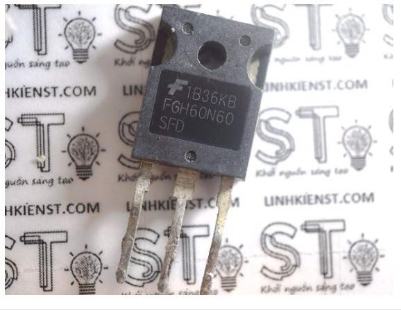 Igbt n-channel fgh60n60 60n60 60a 600v to-3p tháo máy