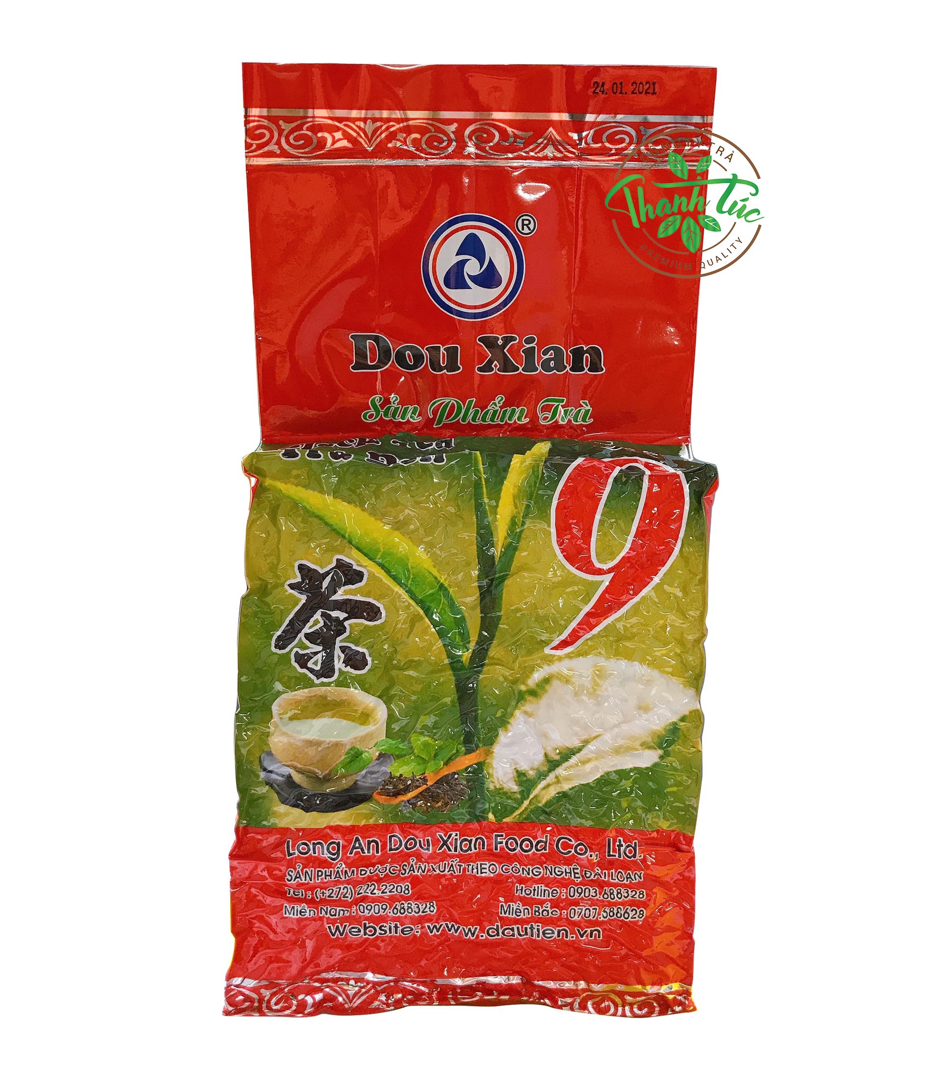 Trà Đen Số 9 Pha Trà Sữa Dou Xian Hàng Huy Gói 500g