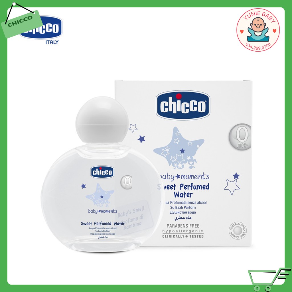 Nước hoa hương tự nhiên 0M+ Chicco