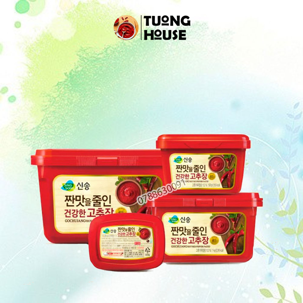 Tương ớt gochujang hàn quốc singsong nhiều loại