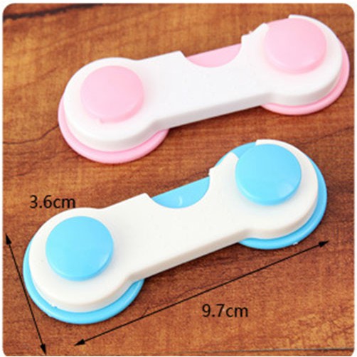 Set 2 khóa gài tủ lạnh, tủ đồ đa năng