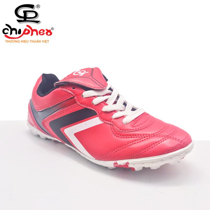 Giày đá bóng trẻ em sân cỏ nhân tạo chí phèo cp054c đỏ