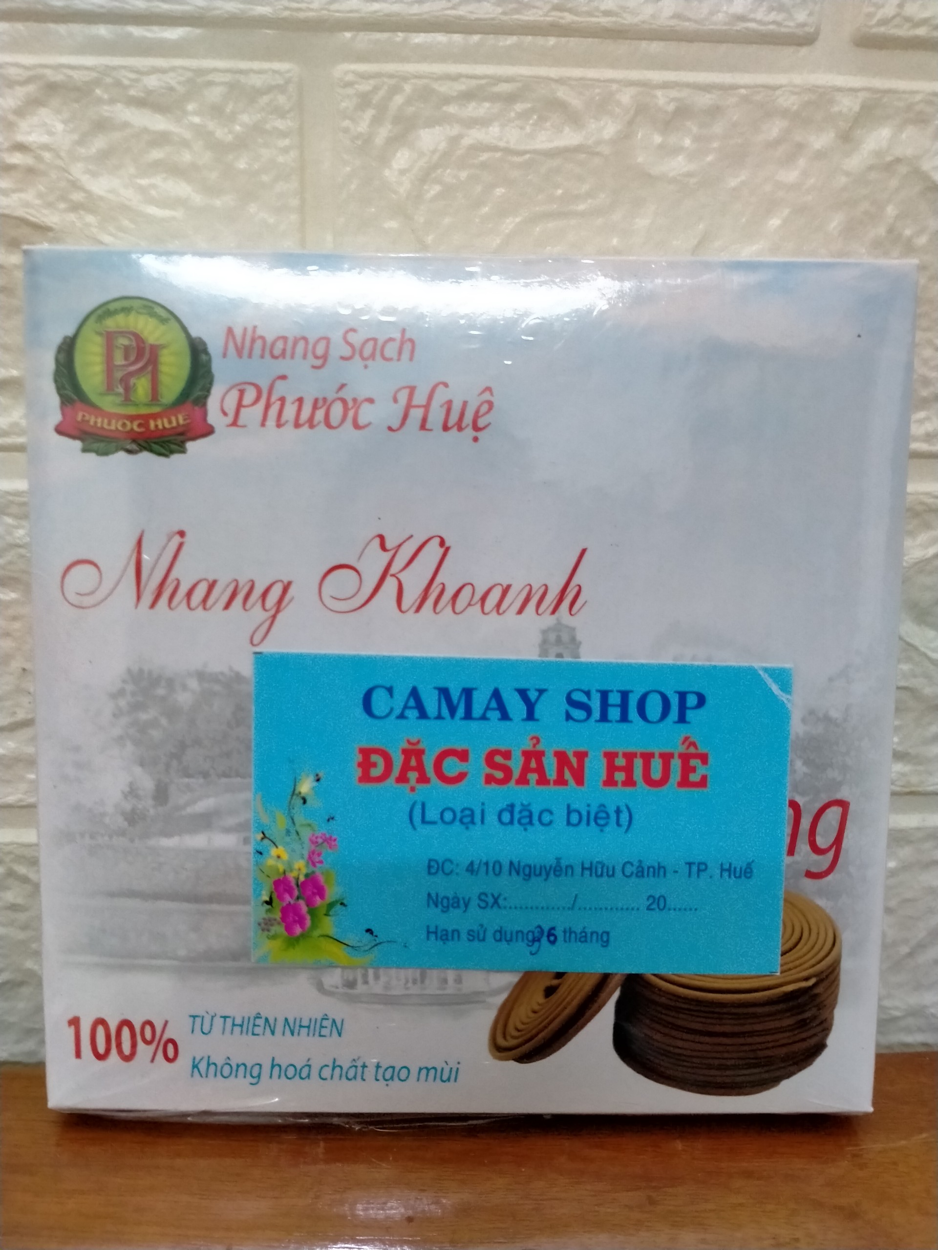 Nhang khoanh phước huệ đặc sản huế