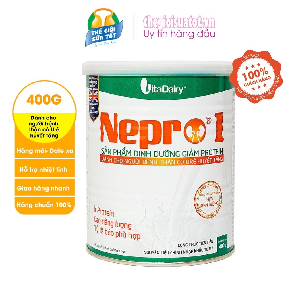 Sữa Nepro 1- Sữa cho người bệnh thận (400G)