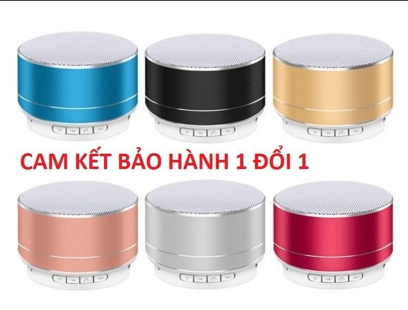 Loa Di Động Bluetooth Mini A10 Vỏ Nhôm Có Đèn LED (Hỗ Trợ Thẻ Nhớ/USB)