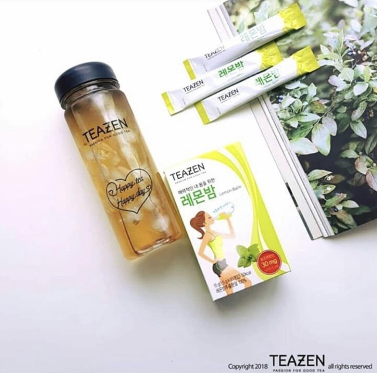 Trà teazen detox vị bạc hà