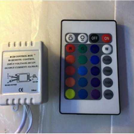 Điều Khiển Và Chấn Lưu 12V Đèn Led 5050 RGB